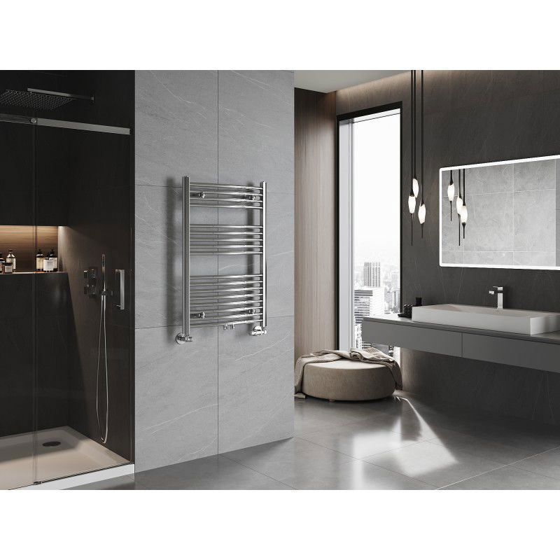 Mexen Ares vonios kambario radiatorius 900 x 600 mm, 342 W, chromas - W102-0900-600-00-01