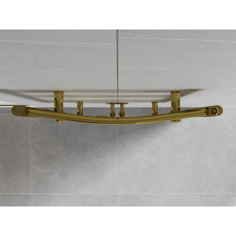 Mexen Ares vonios kambario radiatorius 900 x 600 mm, 342 W, auksinis - W102-0900-600-00-50