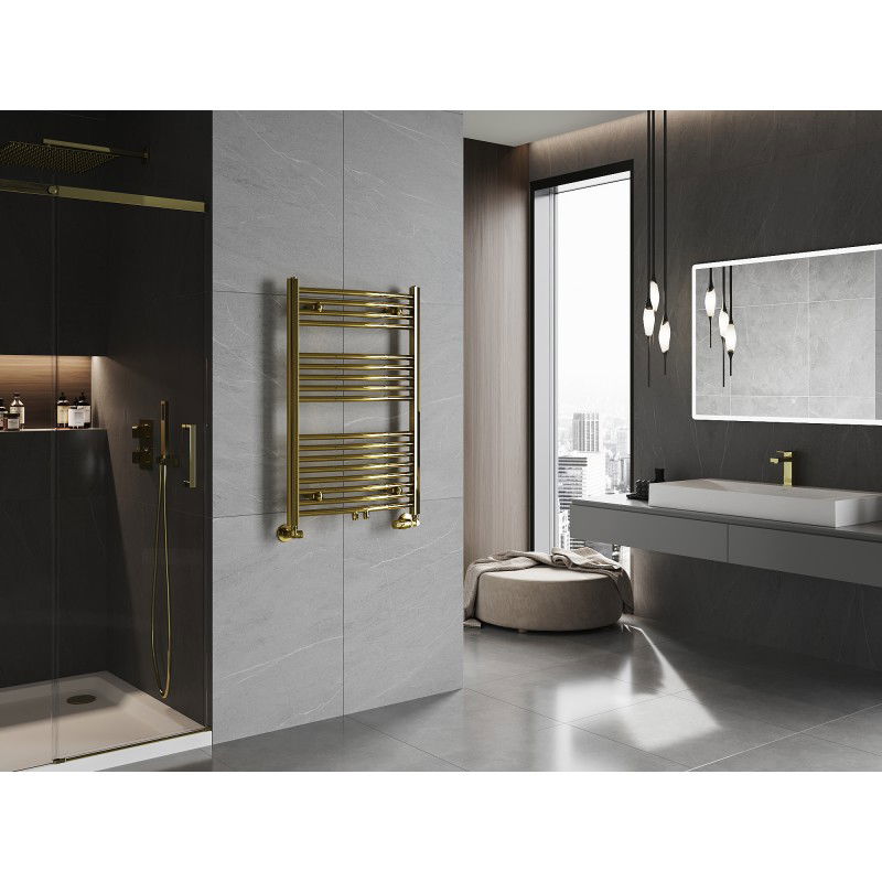 Mexen Ares vonios šildytuvas 900 x 600 mm, 342 W, auksinis - W102-0900-600-00-50