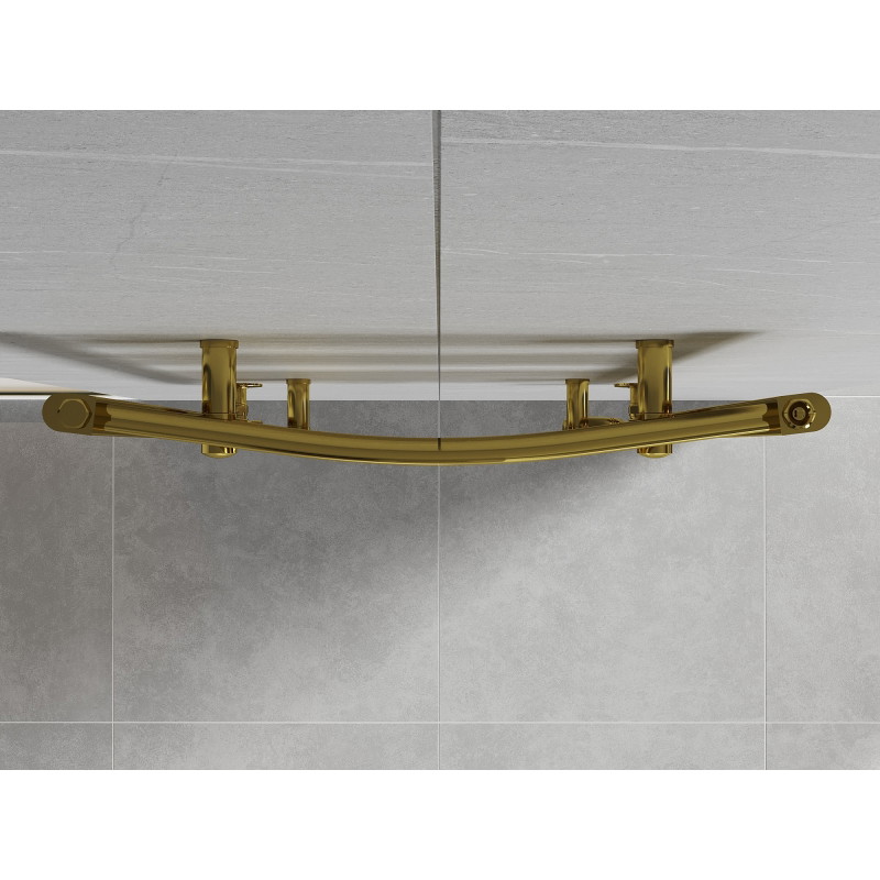 Mexen Ares vonios kambario radiatorius 900 x 600 mm, 342 W, auksinis - W102-0900-600-00-50