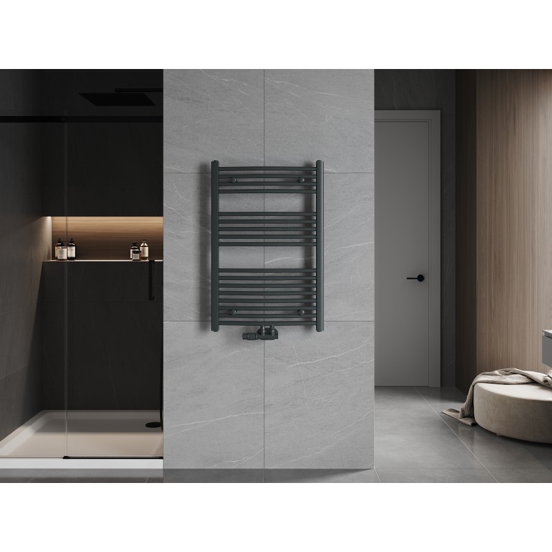 Mexen Ares vonios radiatorius 900 x 600 mm, 433 W, antracitas - W102-0900-600-00-66