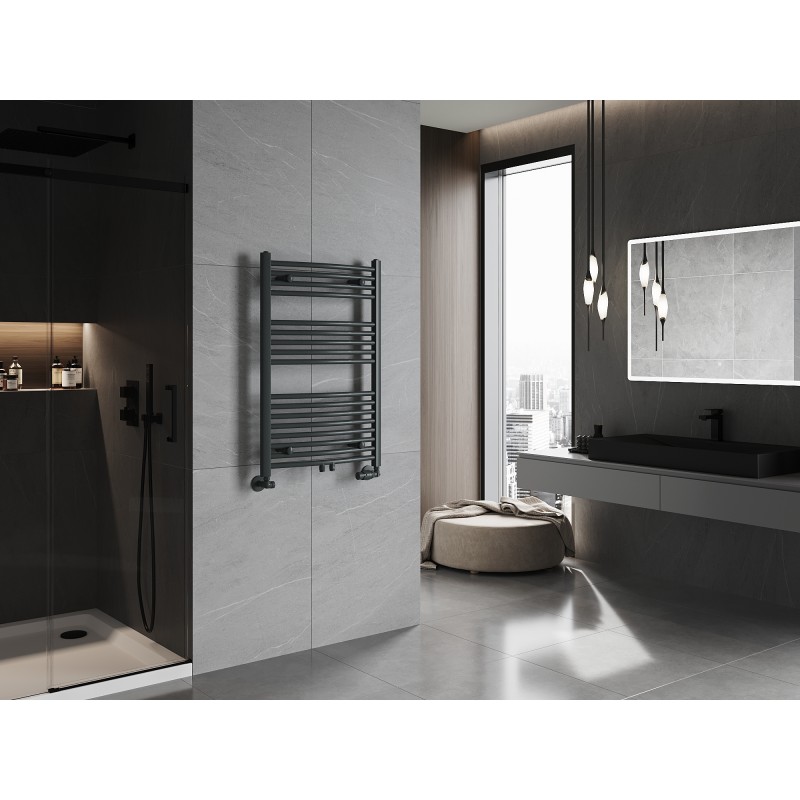 Mexen Ares vonios radiatorius 900 x 600 mm, 433 W, antracitas - W102-0900-600-00-66