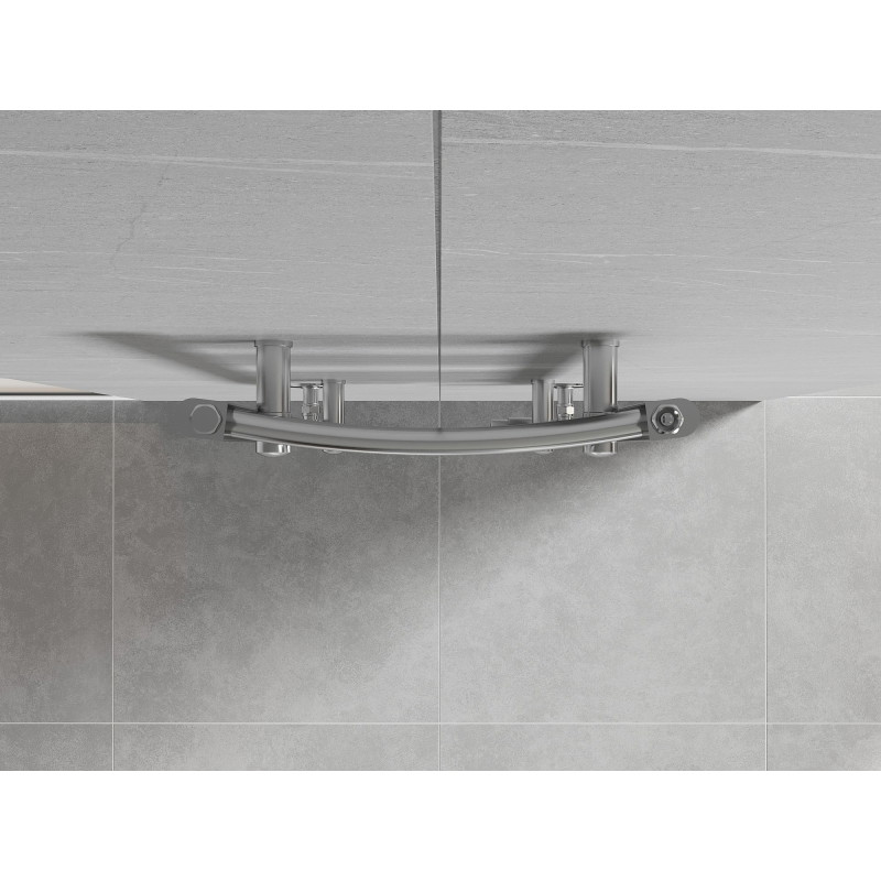 Mexen Ares vonios radiatorius 1200 x 400 mm, 349 W, chromas - W102-1200-400-00-01