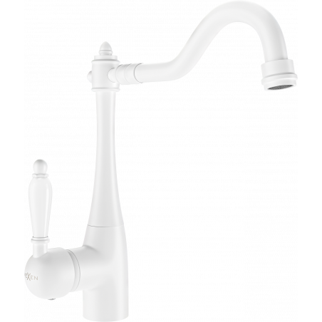 Mexen Carla virtuvinis maišytuvas, baltas - 670700-20