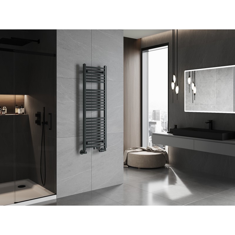 Mexen Ares vonios radiatoriaus 1200 x 400 mm, 442 W, antracito spalvos - W102-1200-400-00-66