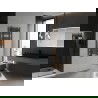 Mexen Ares vonios radiatorius 1200 x 400 mm, 442 W, antracitas - W102-1200-400-00-66