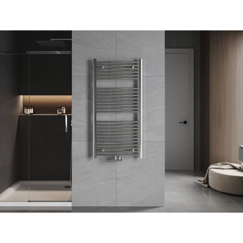 Mexen Ares vonios kambario radiatorius 1200 x 600 mm, 490 W, chromas - W102-1200-600-00-01