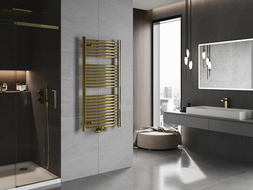 Mexen Ares vonios radiatorius 1200 x 600 mm, 490 W, auksinė - W102-1200-600-00-50