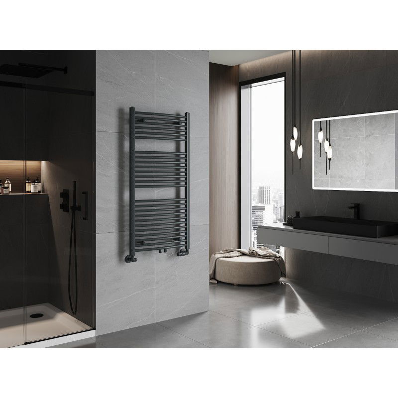 Mexen Ares vonios radiatorius 1200 x 600 mm, 620 W, antracitas - W102-1200-600-00-66