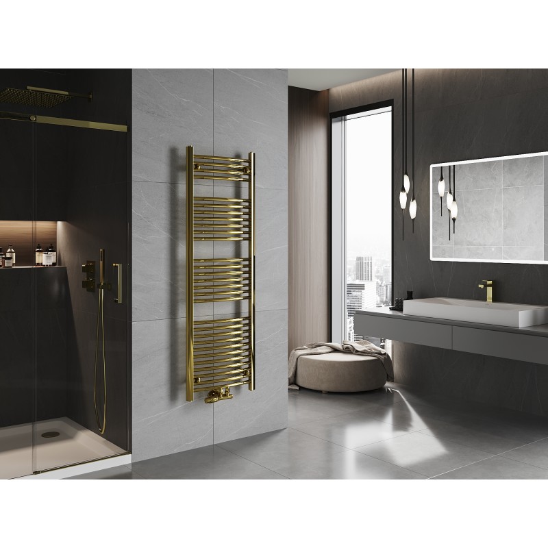 Mexen Ares vonios radiatorius 1500 x 500 mm, 498 W, auksinis - W102-1500-500-00-50