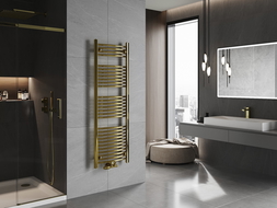 Mexen Ares vonios radiatorius 1500 x 500 mm, 498 W, auksinis - W102-1500-500-00-50