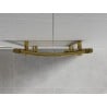 Mexen Ares vonios kambario radiatorius 1500 x 500 mm, 498 W, auksinis - W102-1500-500-00-50