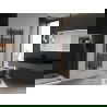 Mexen Ares vonios kambario radiatorius 1500 x 500 mm, 630 W, antracitas - W102-1500-500-00-66