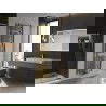 Mexen Ares vonios kambario radiatorius 1800 x 500 mm, 647 W, auksinis - W102-1800-500-00-50