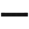 Mexen C33 plokštelinis radiators 400 x 2200 mm, šoninis prijungimas, 3715 W, juodas - W433-040-220-70