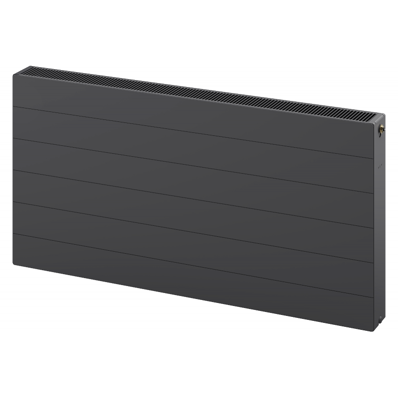 Mexen Line CVL22 plokščias radiatorius 500 x 1100 mm, apatinis pajungimas, 1501 W, antracitas - W622L-050-110-66