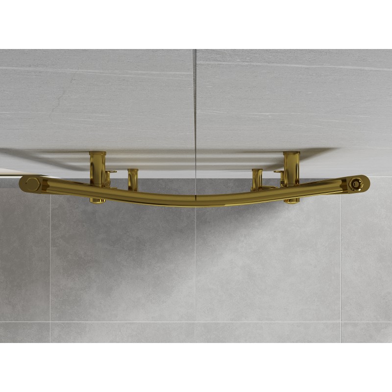 Mexen Ares vonios radiatorius 1800 x 600 mm, 757 W, auksinis - W102-1800-600-00-50