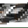 Mexen Ares vonios radiatorius 1800 x 600 mm, 958 W, antracitas - W102-1800-600-00-66