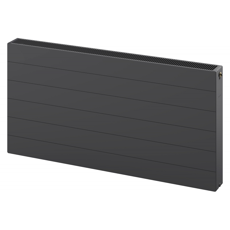 Mexen Line CVL22 plokštelinis radiatorius 900 x 1400 mm, apatinis prijungimas, 3079 W, antracitas - W622L-090-140-66