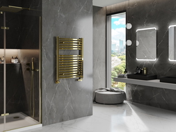 Mexen Helios vonios radiatorius 800 x 600 mm, 354 W, auksinis - W103-0800-600-00-50