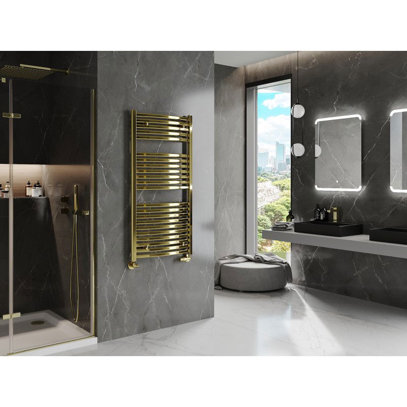 Mexen Helios vonios radiatorius 1200 x 600 mm, 521 W, auksinis - W103-1200-600-00-50