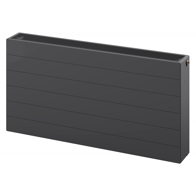 Mexen Line CVL33 plokščias radiatorius 400 x 600 mm, apatinis pajungimas, 949 W, antracitas - W633L-040-060-66