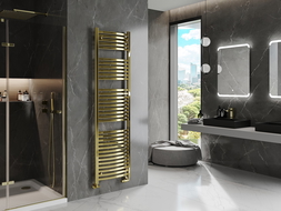 Mexen Helios vonios kambario radiatorius 1800 x 500 mm, 667 W, auksinis - W103-1800-500-00-50