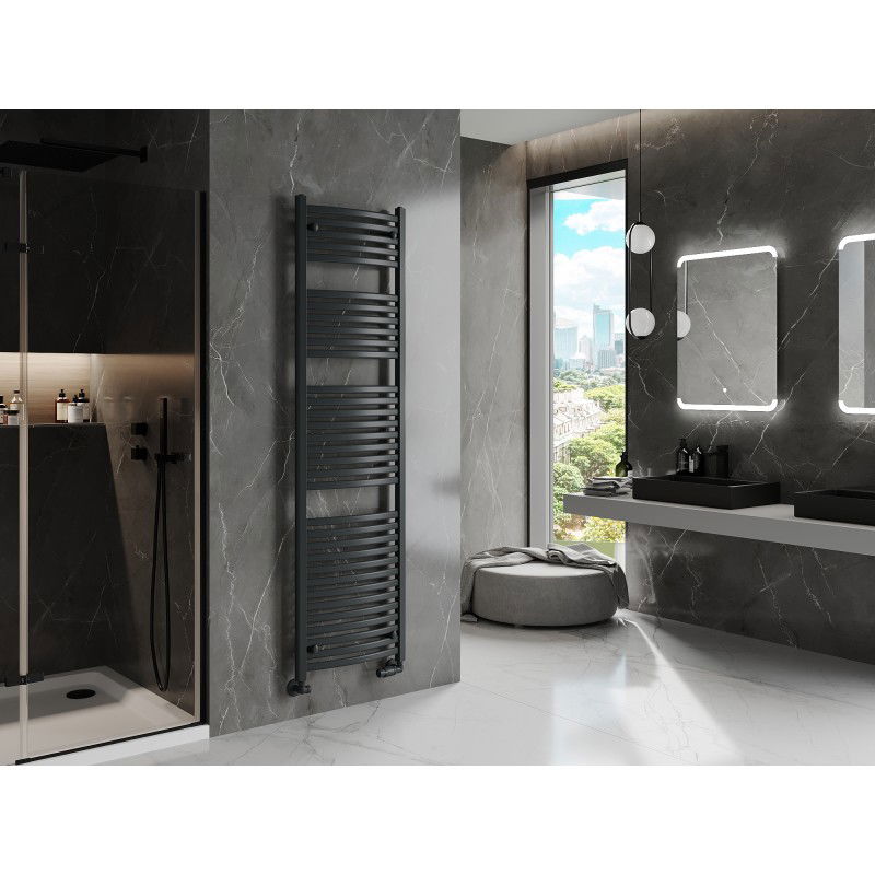 Mexen Helios vonios kambario radiatorius 1800 x 500 mm, 844 W, antracito - W103-1800-500-00-66