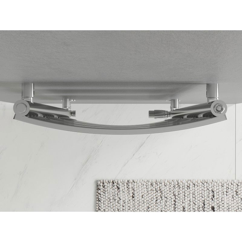 Mexen Bachus rankšluosčių džiovintuvas 1600 x 500 mm, 679 W, chromas- W109-1600-500-00-01