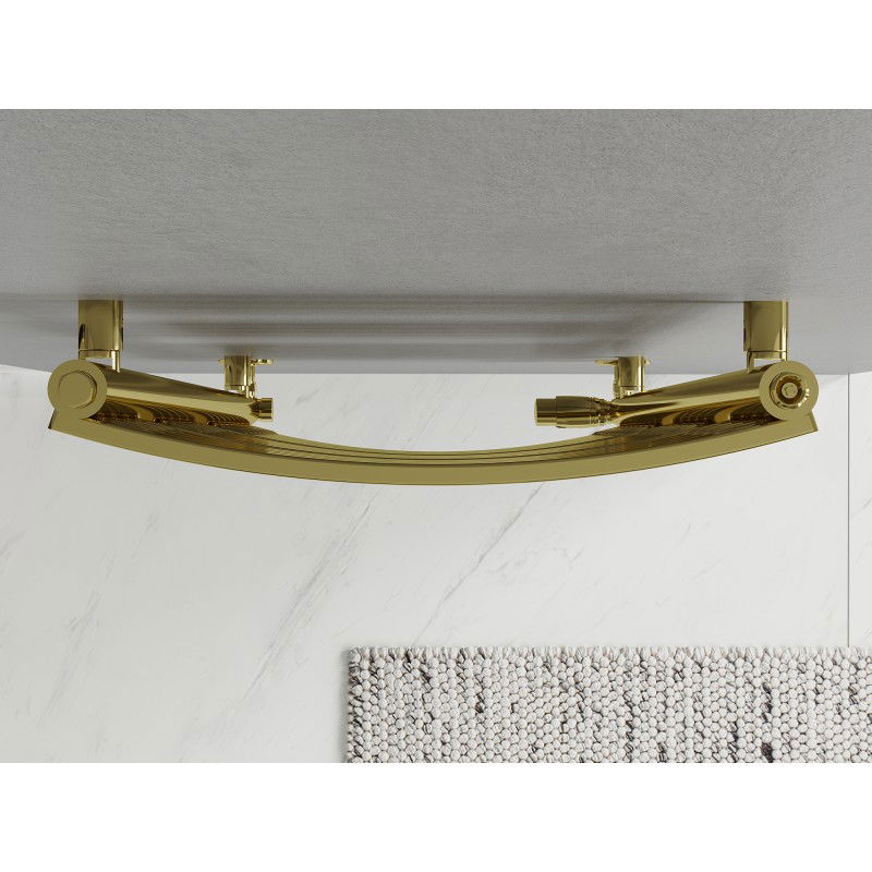 Mexen Bachus vonios radiatorius 1600 x 500 mm, 679 W, auksinis - W109-1600-500-00-50