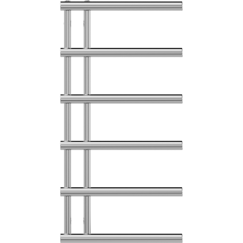 Mexen Jukon dekoratyvinis vonios kambario radiatorius 988 x 500 mm, 246 W, chromas - W116-0988-500-00-01