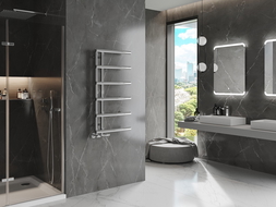 Mexen Jukon dekoratyvinis vonios kambario radiatorius 988 x 500 mm, 246 W, chromas - W116-0988-500-00-01