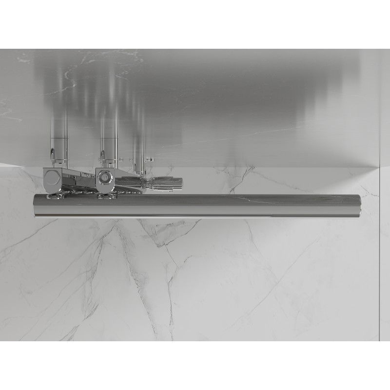 Mexen Jukon dekoratyvinis vonios kambario radiatorius 988 x 500 mm, 246 W, chromas - W116-0988-500-00-01