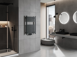 Mexen Uran vonios radiatoriaus 800 x 500 mm, 364 W, antracitas - W105-0800-500-00-66