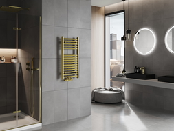 Mexen Hades vonios radiatorius 800 x 400 mm, 253 W, auksinis - W104-0800-400-00-50