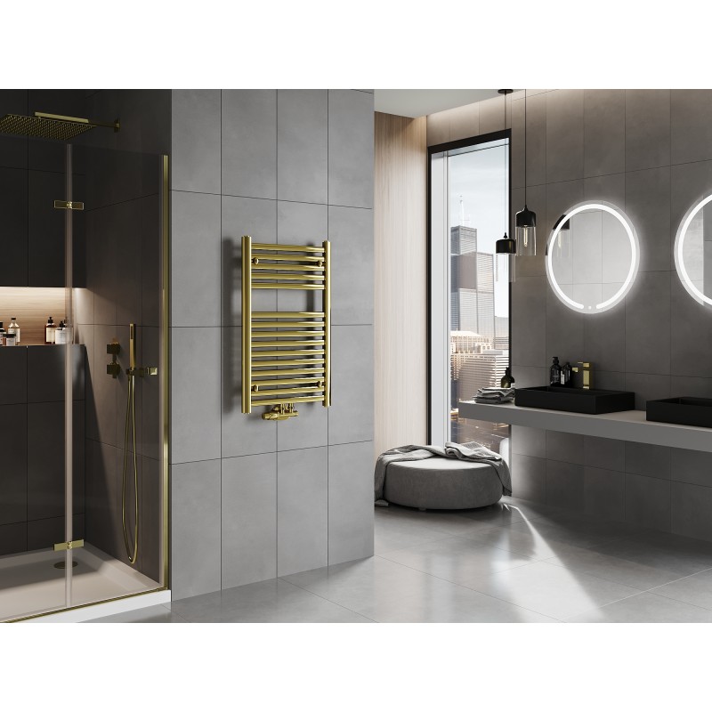 Mexen Hades vonios radiatorių 800 x 500 mm, 305 W, auksinis - W104-0800-500-00-50