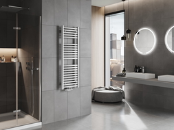 Mexen Hades vonios gyvatukas 1200 x 400 mm, 373 W, chromas - W104-1200-400-00-01