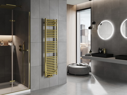 Mexen Hades vonios radiatorius 1500 x 400 mm, 461 W, auksinis - W104-1500-400-00-50