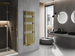 Mexen Hades vonios radiatorius 1500 x 500 mm, 555 W, auksinis - W104-1500-500-00-50