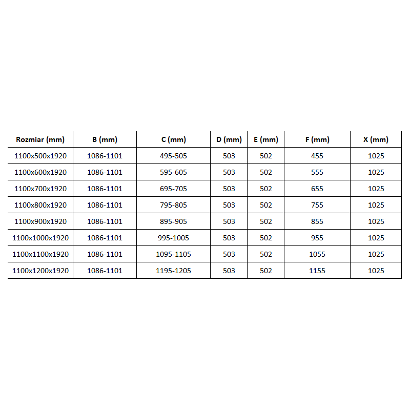 Mexen Lima sulankstoma dušo kabina 110 x 70 cm, skaidri, chromuota + Flat padėklas - 856-110-070-01-00-4010