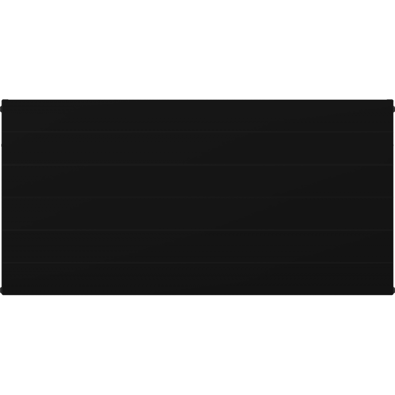 Mexen Line CL11 plokštelinis radiatorius 500 x 1200 mm, šoninis prijungimas, 819 W, juodas - W411L-050-120-70