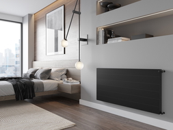 Mexen Line CL11 plokštuminis radiatiorius 600 x 1600 mm, šoninis jungimas, 1253 W, juodas - W411L-060-160-70