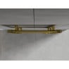 Mexen Hades vonios radiatorių 1800 x 500 mm, 675 W, auksinis - W104-1800-500-00-50