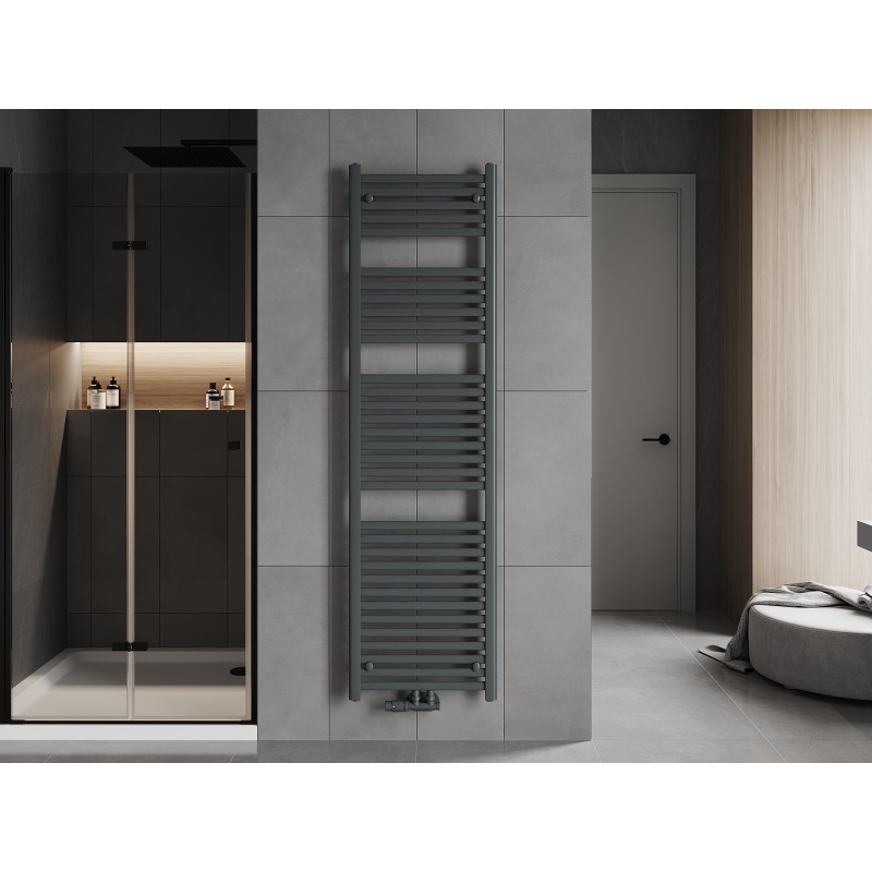 Mexen Hades vonios radiatorius 1800 x 500 mm, 854 W, antracitas - W104-1800-500-00-66