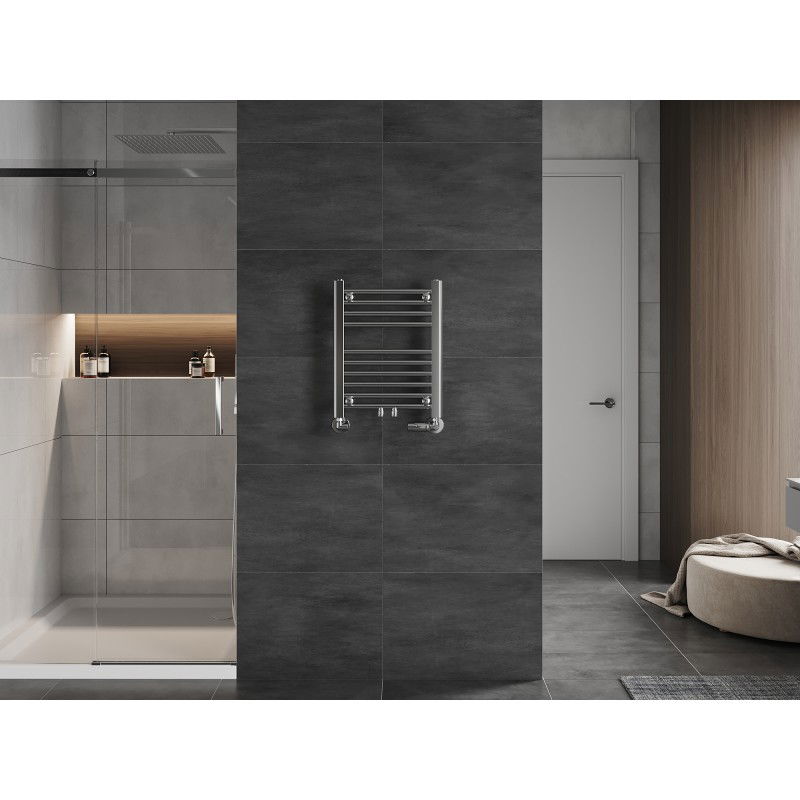 Mexen Mars vonios šildytuvas 500 x 400 mm, 141 W, chromas - W110-0500-400-00-01