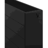 Mexen Line CL33 šildytuvas plokštelė 500 x 1100 mm, šoninis prijungimas, 2091 W, juodas - W433L-050-110-70
