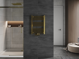 Mexen Mars vonios radiatorių 700 x 500 mm, 224 W, auksinis - W110-0700-500-00-50
