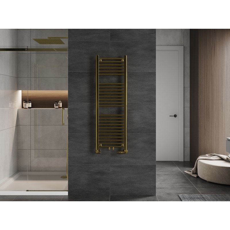 Mexen Mars vonios radiatorių 1200 x 400 mm, 346 W, auksinis - W110-1200-400-00-50