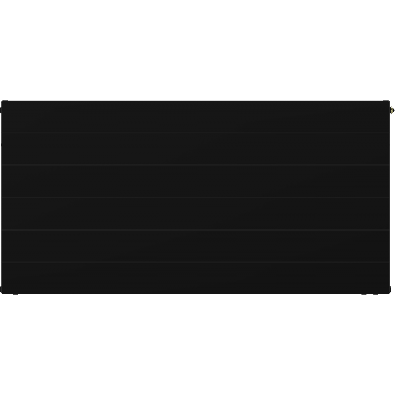Mexen Line CVL21 plokštelinis radiatorius 600 x 800 mm, apatinis prijungimas, 968 W, juodas - W621L-060-080-70