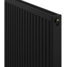 Mexen CV11 plokščias radiatorių 600 x 1100 mm, apatinis prijungimas, 1027 W, juodas - W611-060-110-70